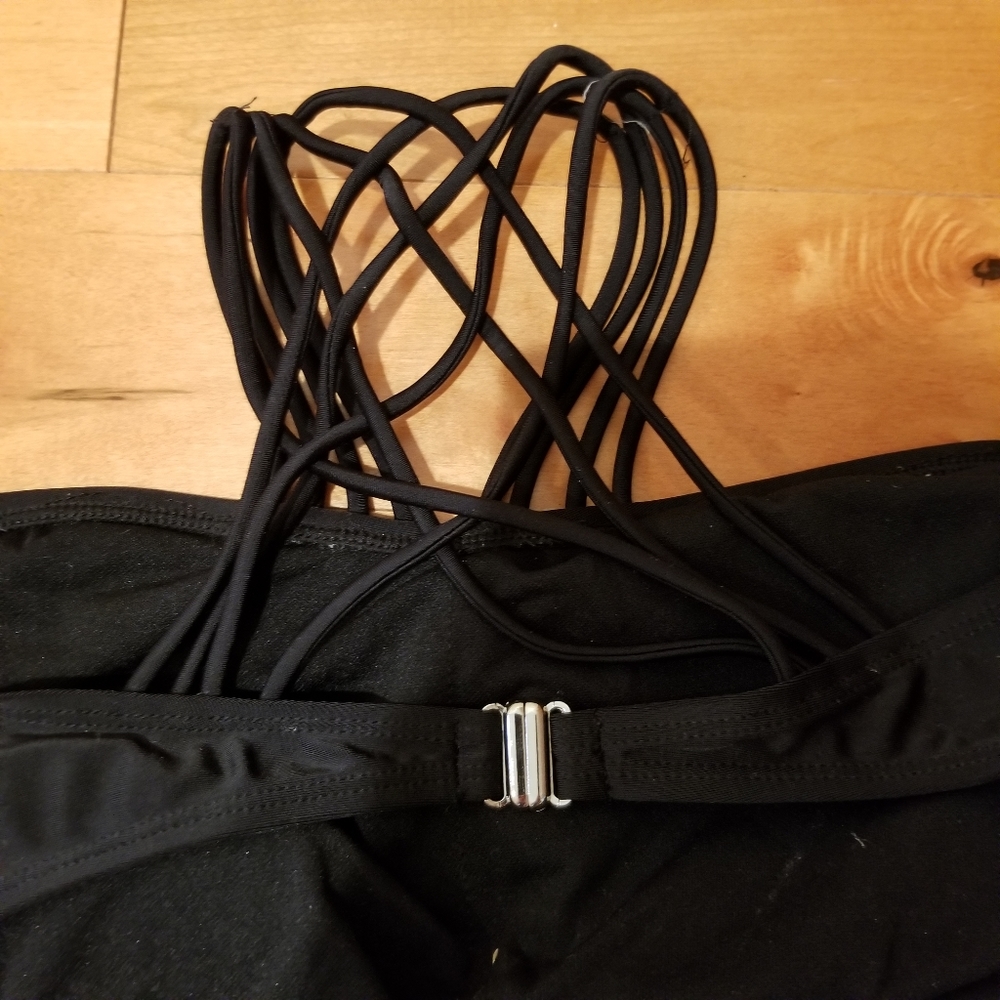 NWOT Sexy Black Strappy Monokini - Picture 7 of 8